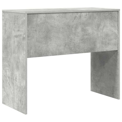 Stůl Betonově Šedá 90 X 40 X 76 Cm