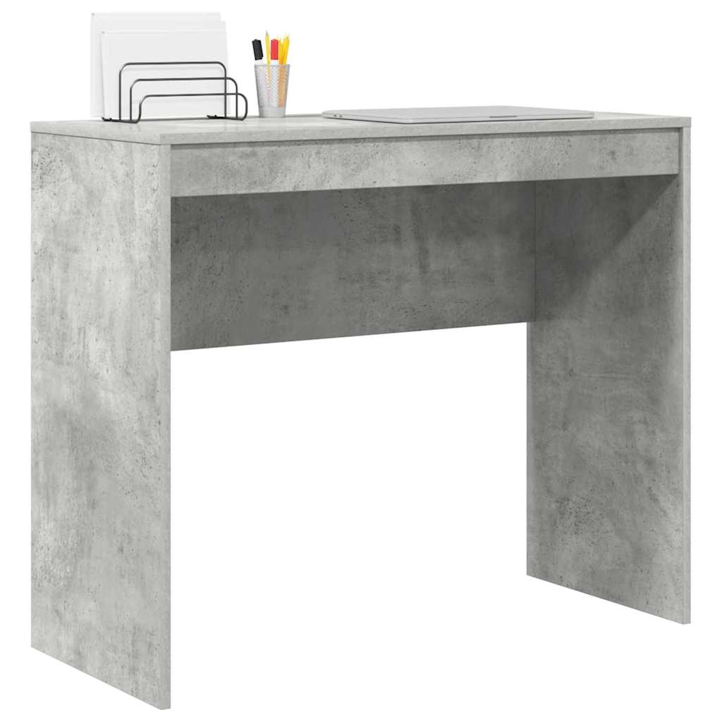 Stůl Betonově Šedá 90 X 40 X 76 Cm