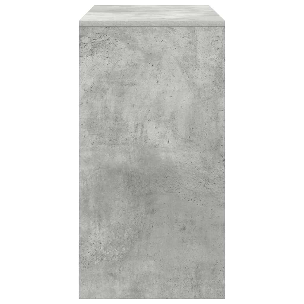 Stůl Betonově Šedá 90 X 40 X 76 Cm