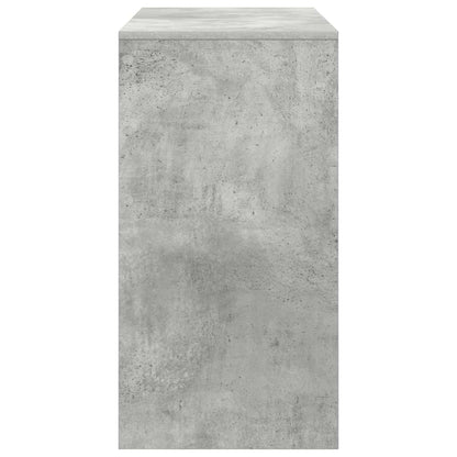 Stůl Betonově Šedá 90 X 40 X 76 Cm