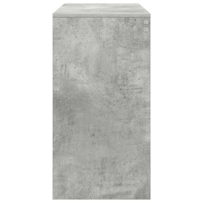 Stůl Betonově Šedá 100 X 40 X 76 Cm