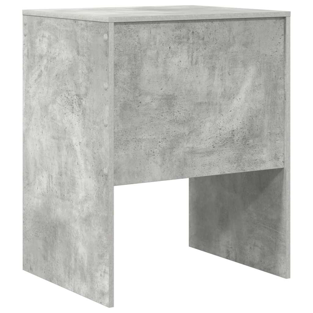 Stůl Betonově Šedá 60 X 50 X 76 Cm