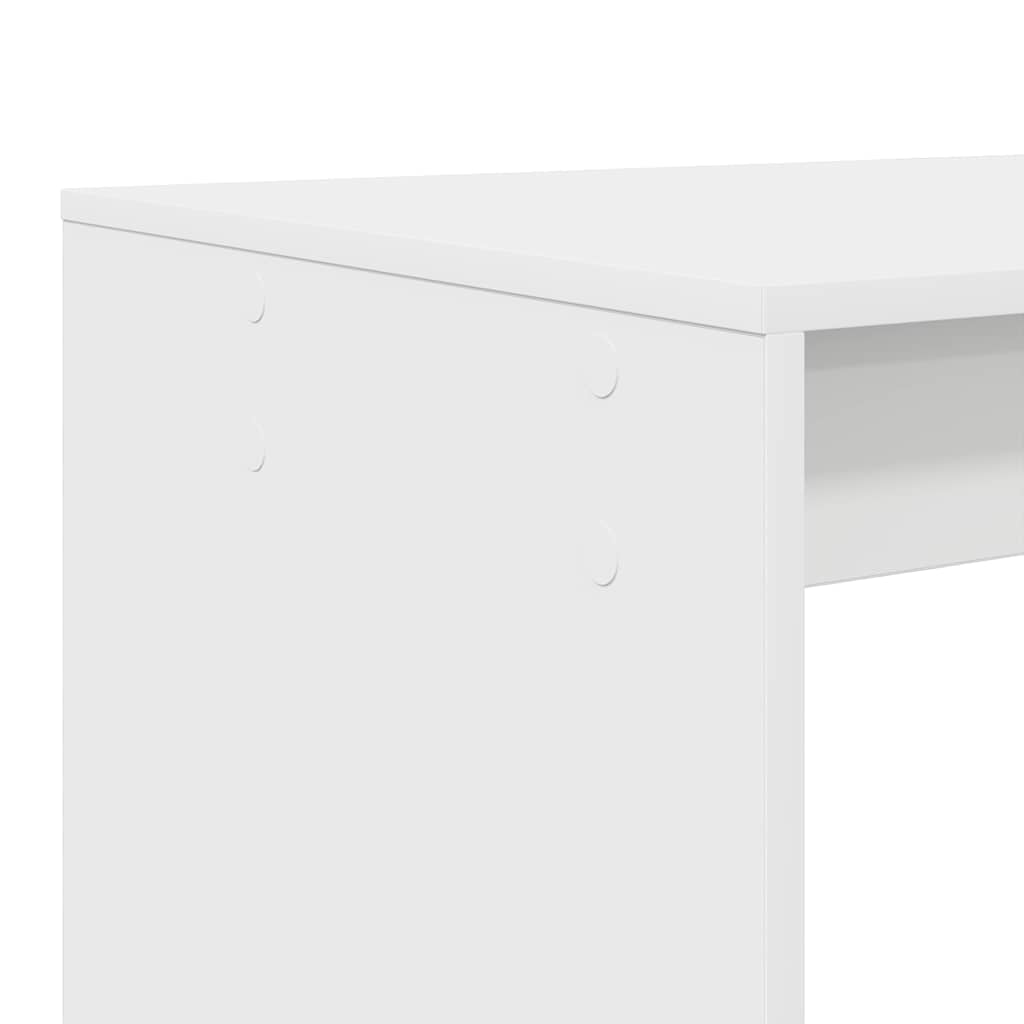 Stůl Bílá Kompozitní Dřevo 108 X 55 X 103.5 Cm