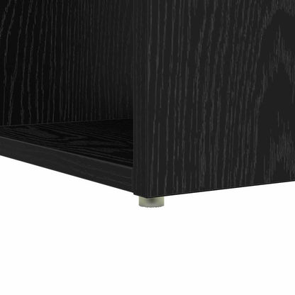 Stůl Černý Dub Kompozitní Dřevo 108 X 55 X 103.5 Cm