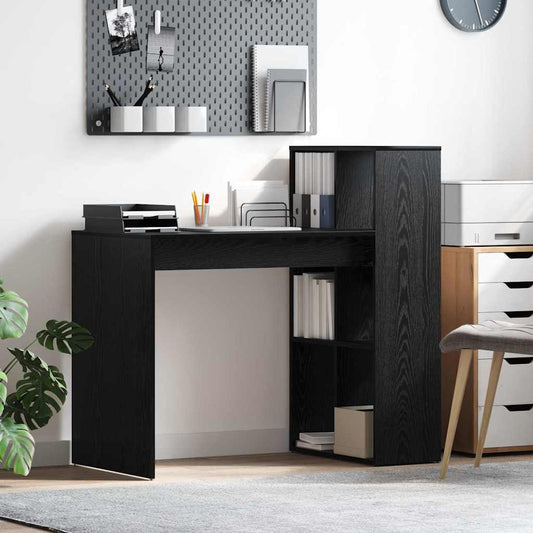 Stůl Černý Dub Kompozitní Dřevo 108 X 55 X 103.5 Cm