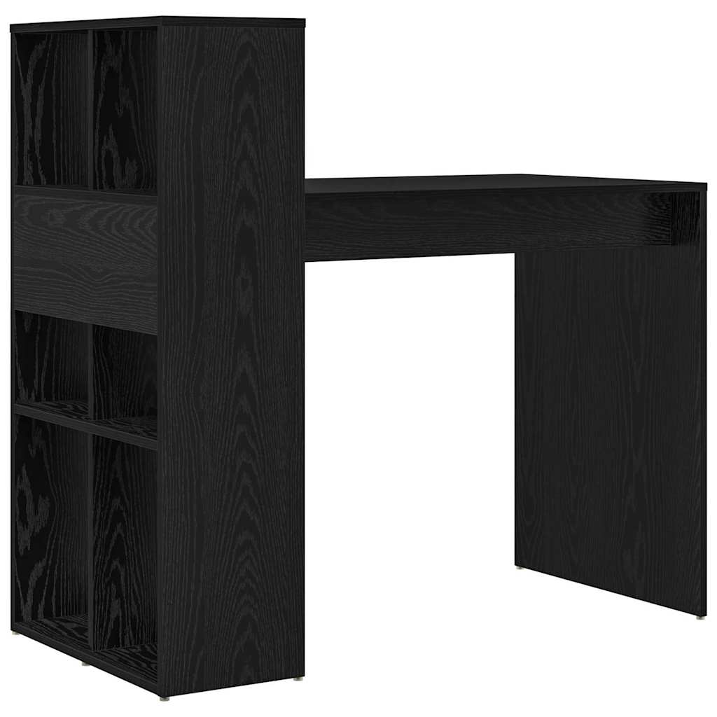 Stůl Černý Dub Kompozitní Dřevo 108 X 55 X 103.5 Cm