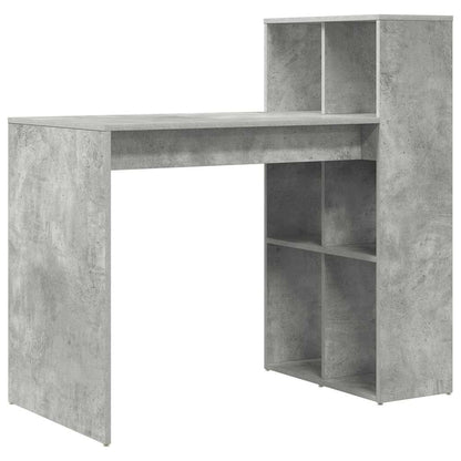 Stůl Betonově Šedá Kompozitní Dřevo 108 X 55 X 103.5 Cm