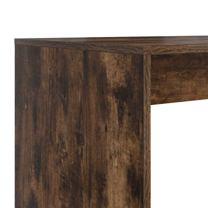 Stůl Kouřový Dub Kompozitní Dřevo 108 X 55 X 103.5 Cm