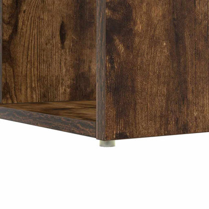 Stůl Kouřový Dub Kompozitní Dřevo 108 X 55 X 103.5 Cm