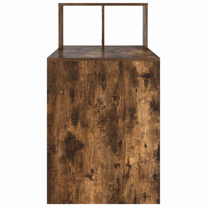 Stůl Kouřový Dub Kompozitní Dřevo 108 X 55 X 103.5 Cm