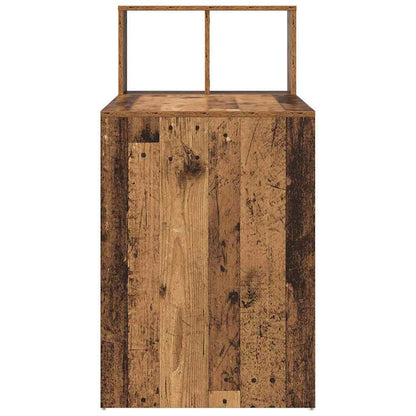 Stůl Staré Dřevo Kompozitní Dřevo 108 X 55 X 103.5 Cm