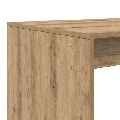 Stůl Artisanový Dub Kompozitní Dřevo 108 X 55 X 103.5 Cm