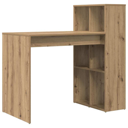 Stůl Artisanový Dub Kompozitní Dřevo 108 X 55 X 103.5 Cm