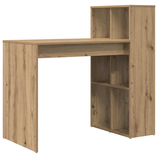 Stůl Artisanový Dub Kompozitní Dřevo 108 X 55 X 103.5 Cm