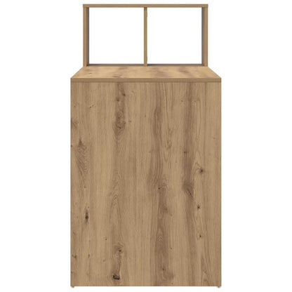 Stůl Artisanový Dub Kompozitní Dřevo 108 X 55 X 103.5 Cm