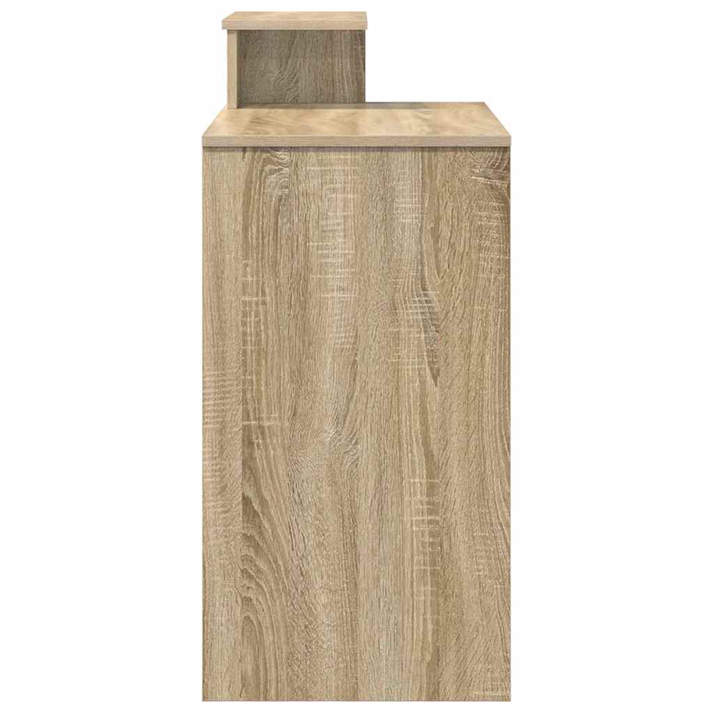 Stůl Sonoma Dub Kompozitní Dřevo 106 X 41 X 88.5 Cm