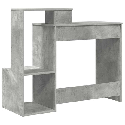 Stůl Betonově Šedá Kompozitní Dřevo 106 X 41 X 88.5 Cm