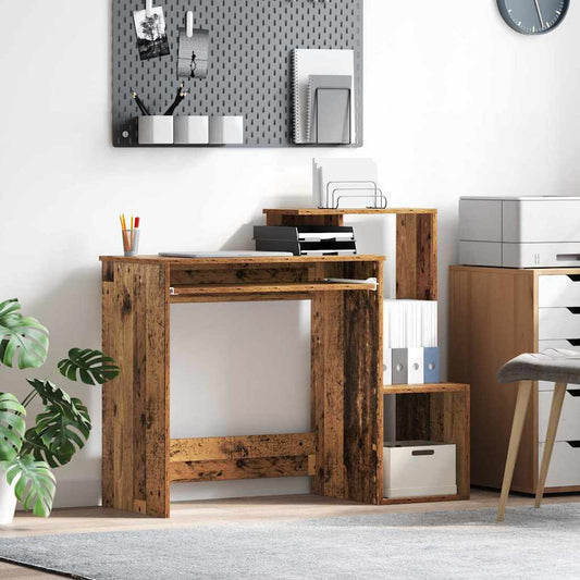 Stůl Staré Dřevo Kompozitní Dřevo 106 X 41 X 88.5 Cm