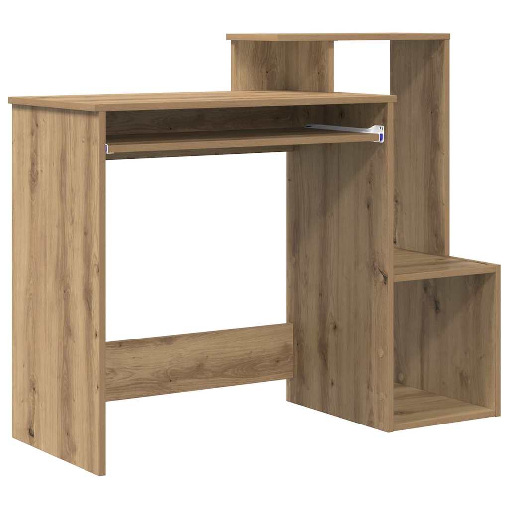 Stůl Artisanový Dub Kompozitní Dřevo 106 X 41 X 88.5 Cm
