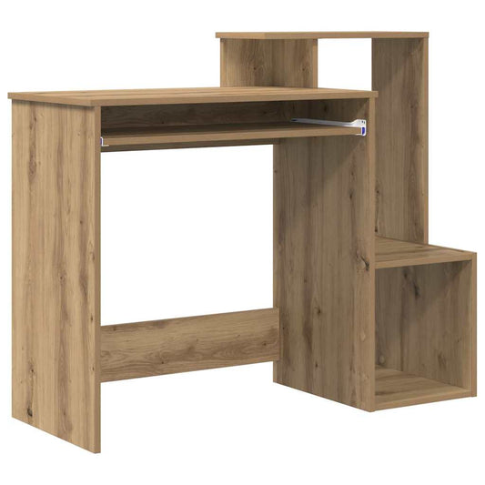 Stůl Artisanový Dub Kompozitní Dřevo 106 X 41 X 88.5 Cm
