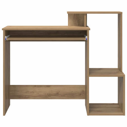 Stůl Artisanový Dub Kompozitní Dřevo 106 X 41 X 88.5 Cm
