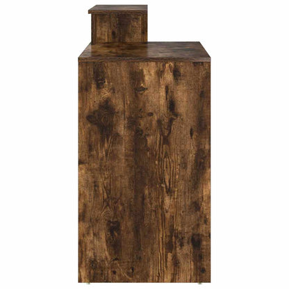Stůl Kouřový Dub Kompozitní Dřevo 120,5 X 44 X 88,5 Cm