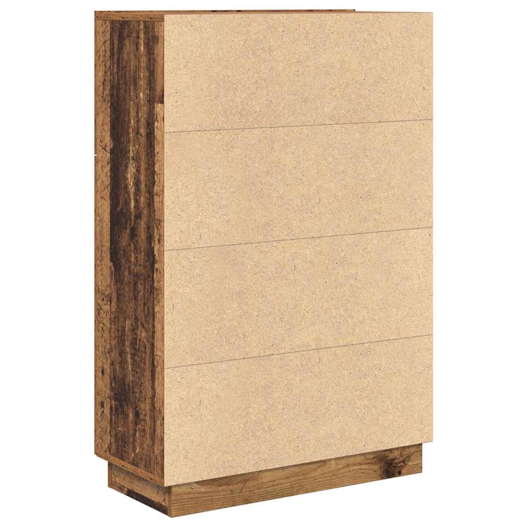 Stůl Staré Dřevo Kompozitní Dřevo 71,5 X 31,5 X 106,5 Cm