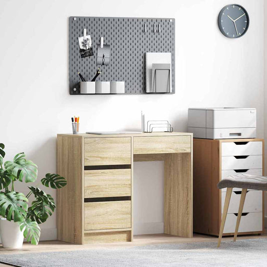 Stůl Sonoma Dub Kompozitní Dřevo 90 X 37.5 X 75 Cm