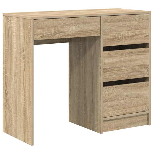 Stůl Sonoma Dub Kompozitní Dřevo 90 X 37.5 X 75 Cm