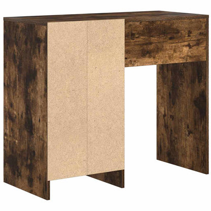 Stůl Kouřový Dub Kompozitní Dřevo 90 X 37.5 X 75 Cm