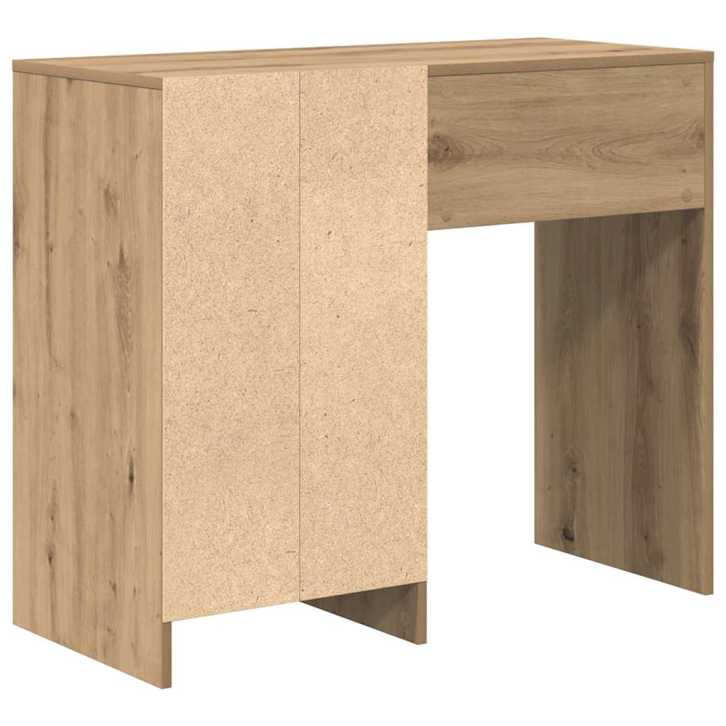 Stůl Artisanový Dub Kompozitní Dřevo 90 X 37.5 X 75 Cm