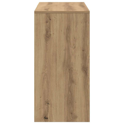 Stůl Artisanový Dub Kompozitní Dřevo 90 X 37.5 X 75 Cm
