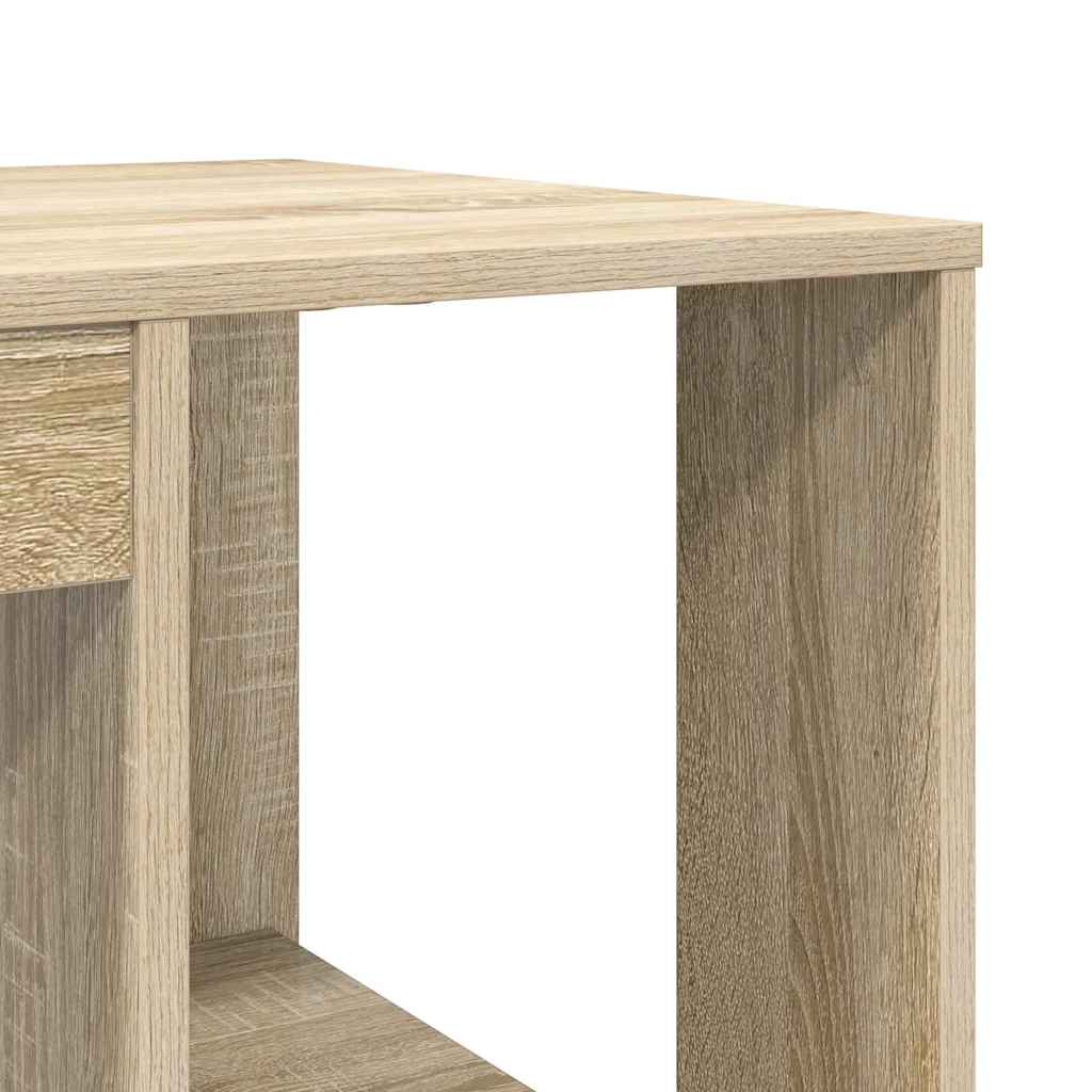 Stůl Sonoma Dub Kompozitní Dřevo 130 X 50.5 X 75 Cm