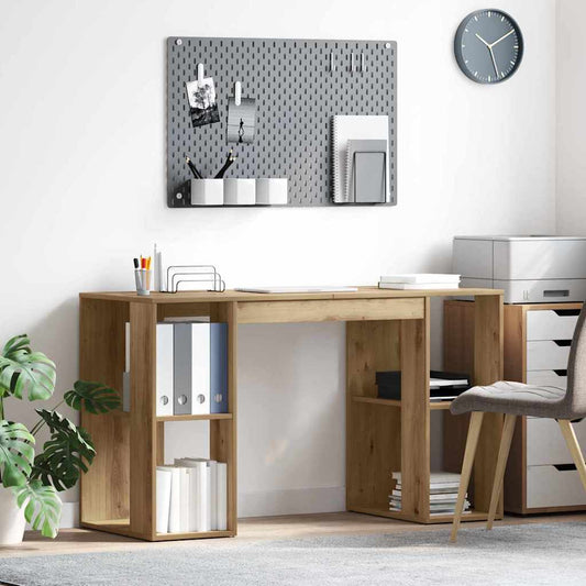 Stůl Artisanový Dub Kompozitní Dřevo 130 X 50.5 X 75 Cm