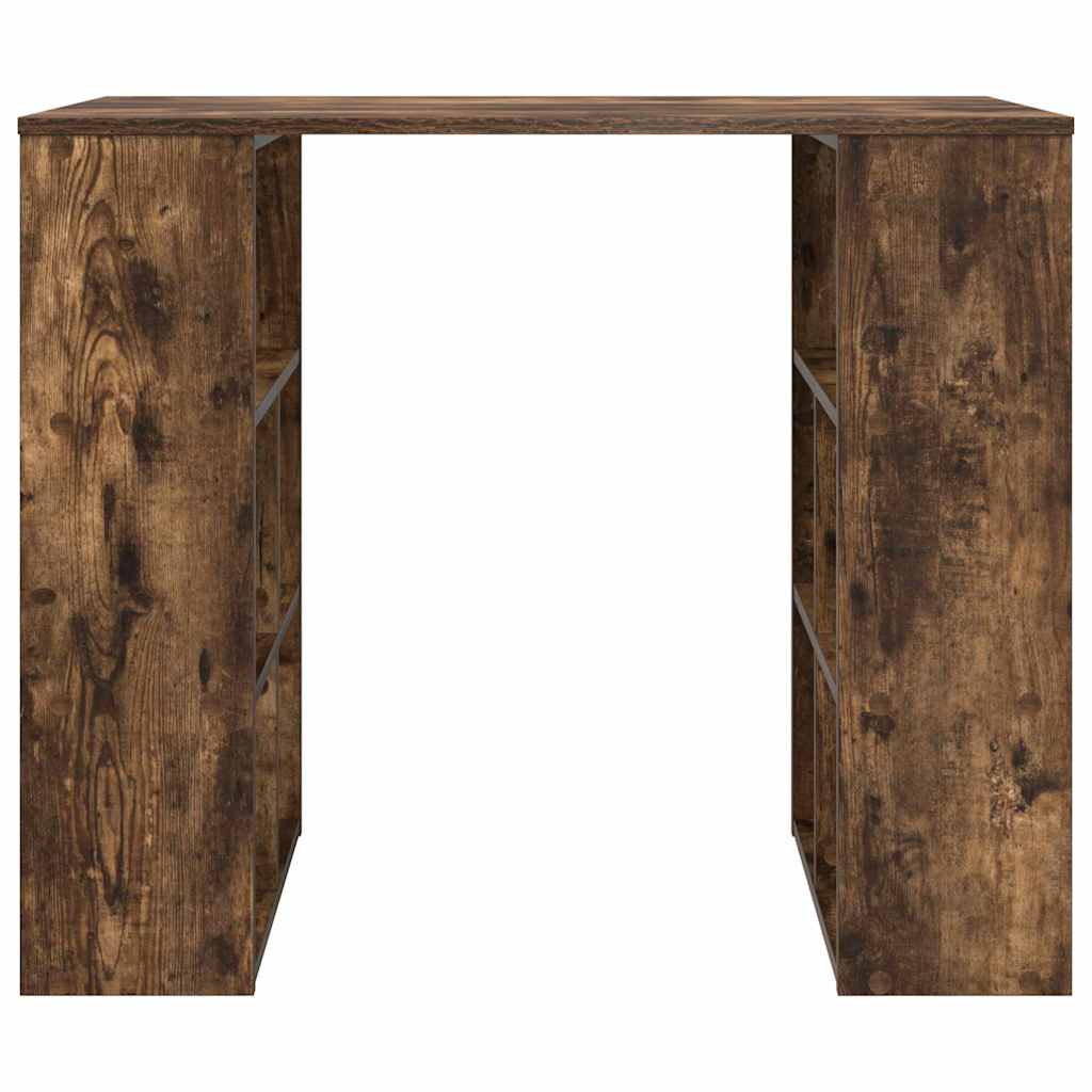 Stůl Kouřový Dub Kompozitní Dřevo 90 X 50 X 75 Cm