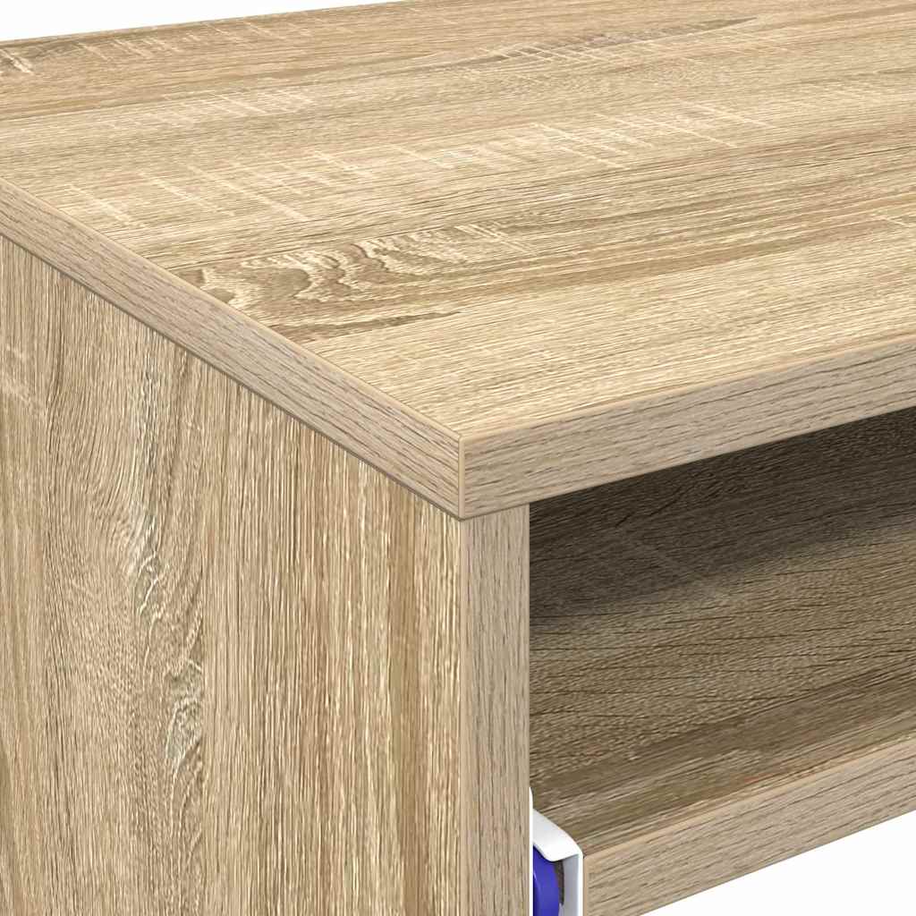Stůl Sonoma Dub Kompozitní Dřevo 77,5 X 43 X 79 Cm