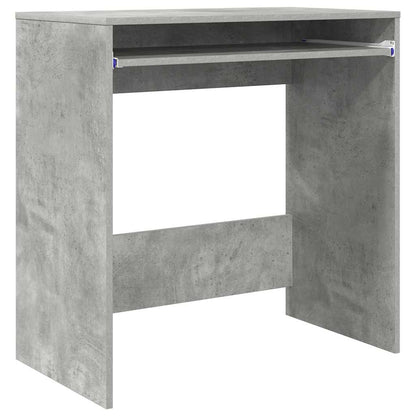 Stůl Betonově Šedá Kompozitní Dřevo 77,5 X 43 X 79 Cm