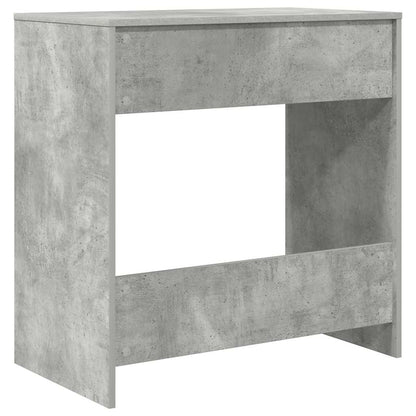Stůl Betonově Šedá Kompozitní Dřevo 77,5 X 43 X 79 Cm