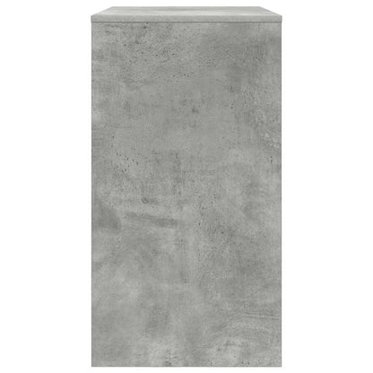 Stůl Betonově Šedá Kompozitní Dřevo 77,5 X 43 X 79 Cm