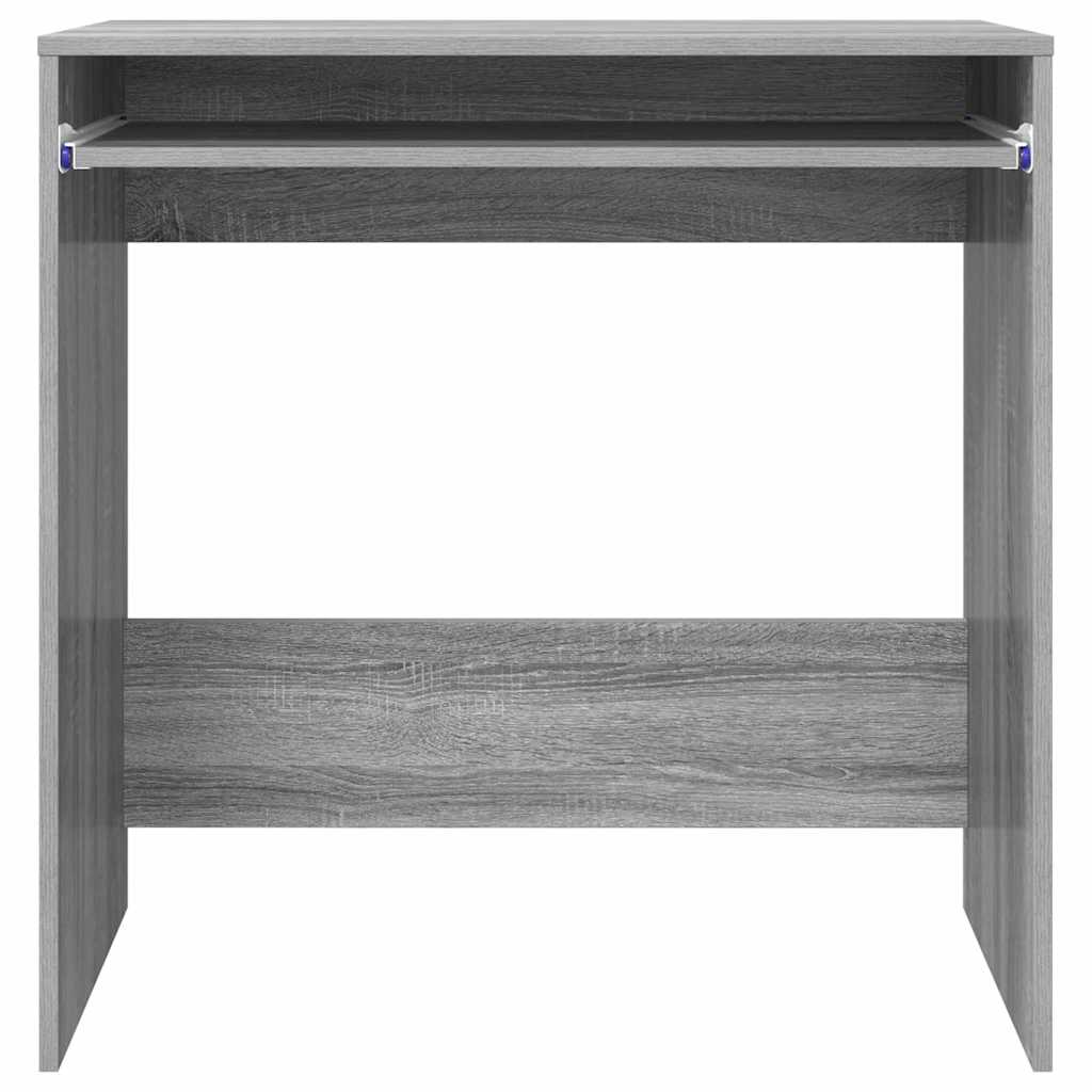 Stůl Šedá Sonoma Kompozitní Dřevo 77,5 X 43 X 79 Cm