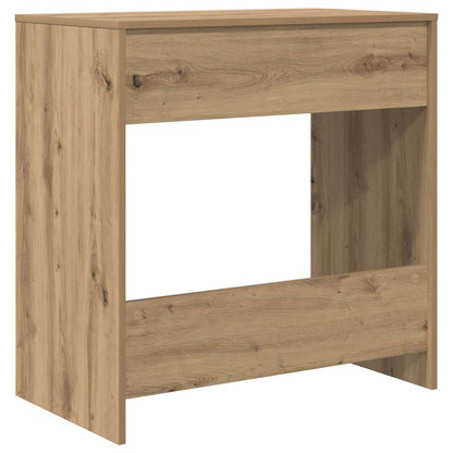 Stůl Artisanový Dub Kompozitní Dřevo 77,5 X 43 X 79 Cm