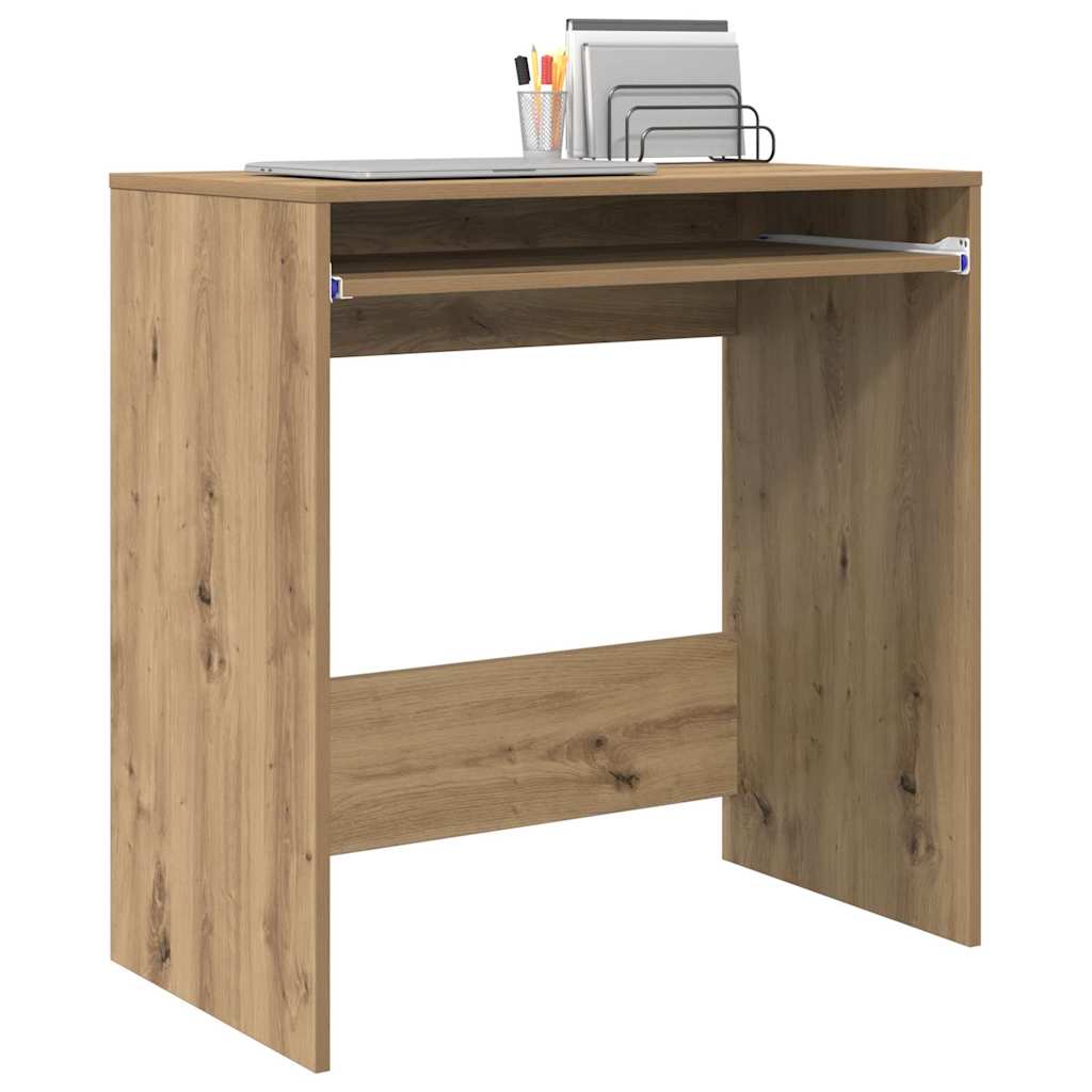Stůl Artisanový Dub Kompozitní Dřevo 77,5 X 43 X 79 Cm