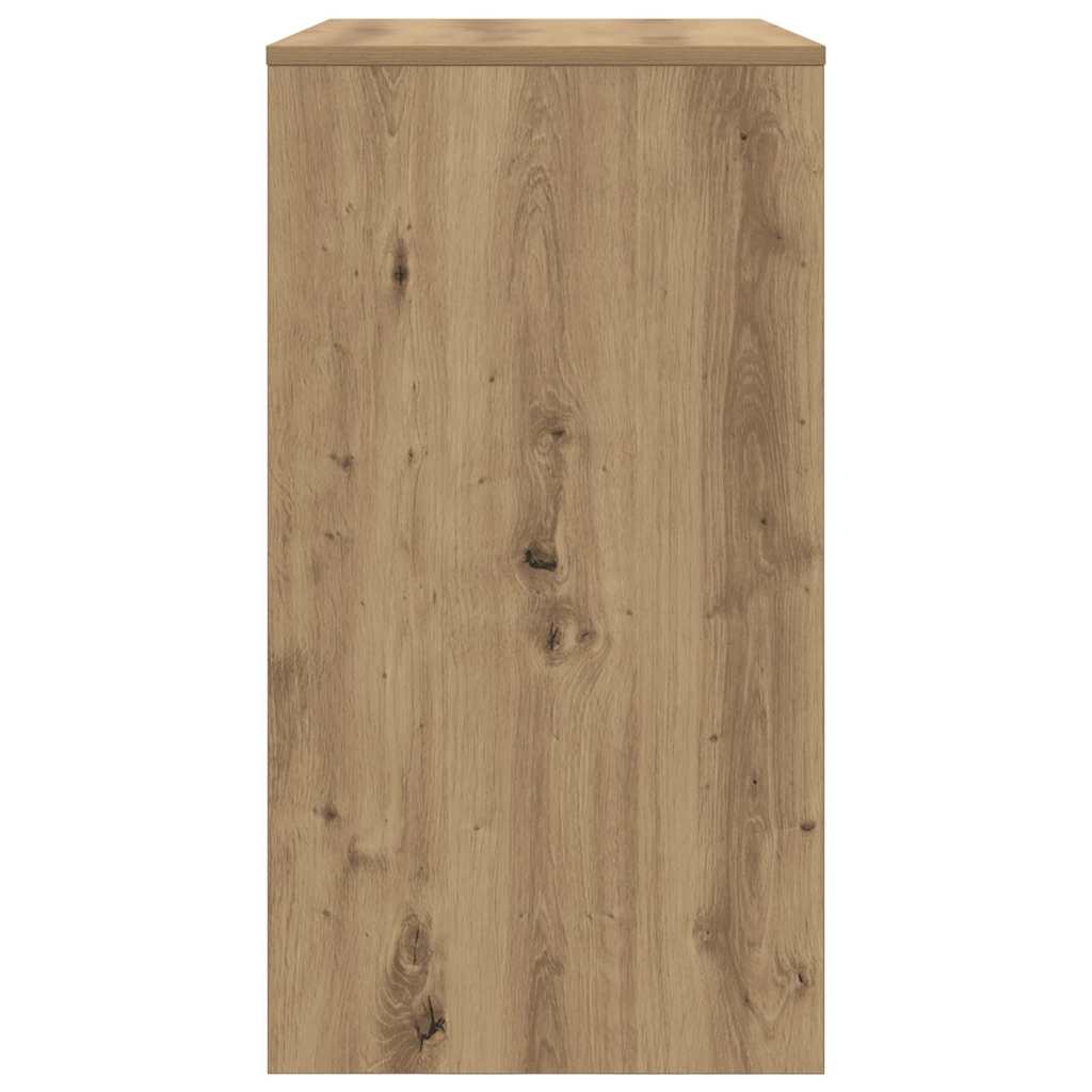 Stůl Artisanový Dub Kompozitní Dřevo 77,5 X 43 X 79 Cm