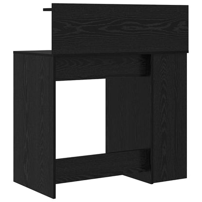 Stůl Černý Dub Kompozitní Dřevo 90 X 48 X 101,5 Cm