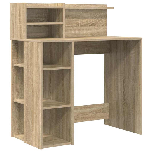 Stůl Sonoma Dub Kompozitní Dřevo 90 X 48 X 101,5 Cm