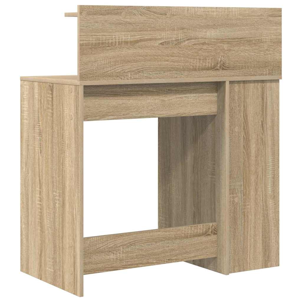 Stůl Sonoma Dub Kompozitní Dřevo 90 X 48 X 101,5 Cm