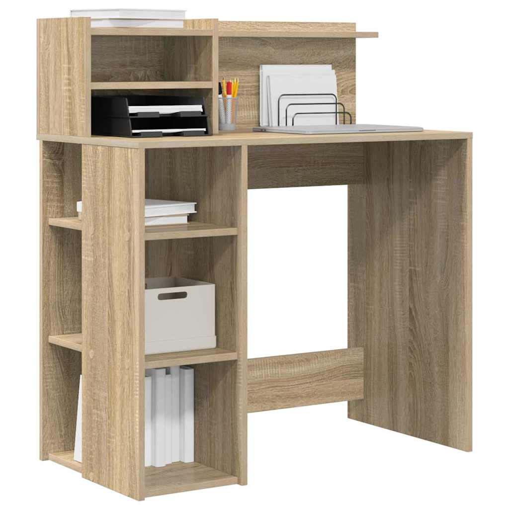 Stůl Sonoma Dub Kompozitní Dřevo 90 X 48 X 101,5 Cm