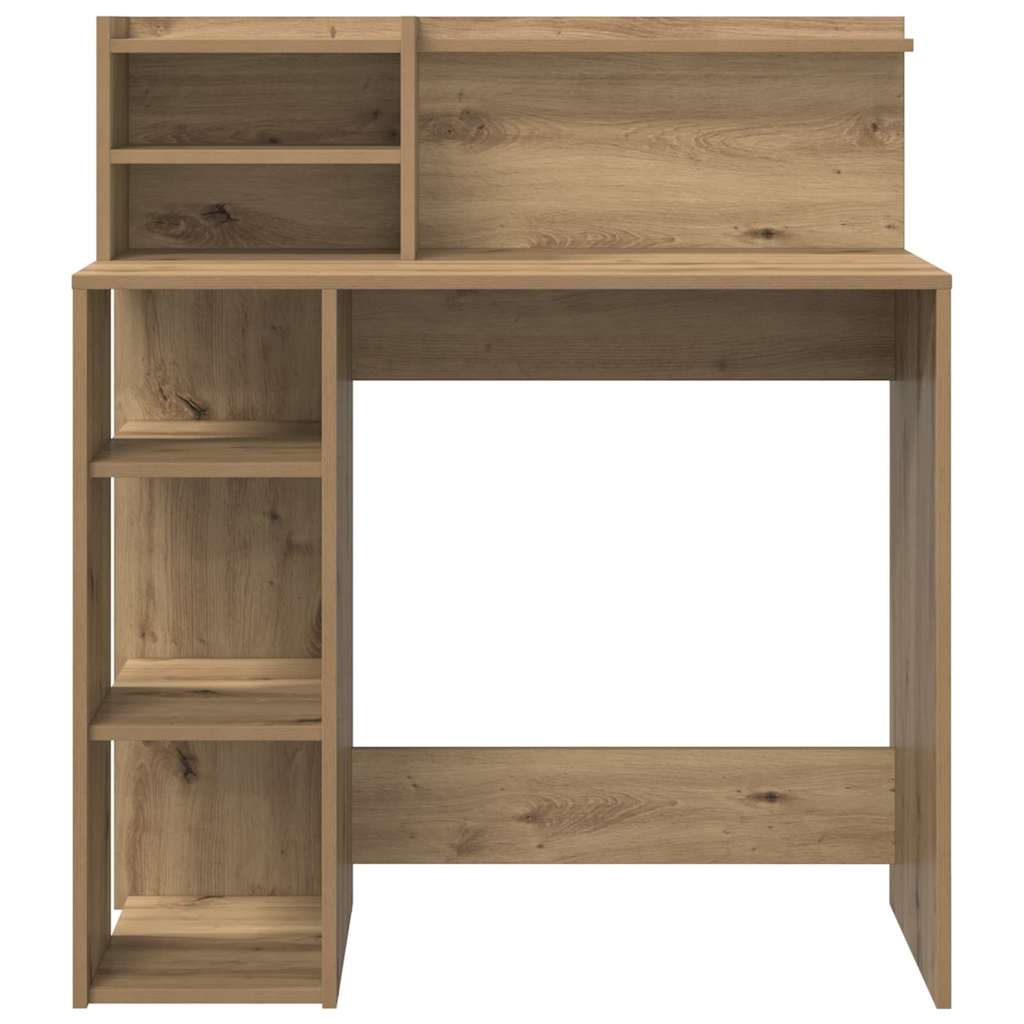 Stůl Artisanový Dub Kompozitní Dřevo 90 X 48 X 101,5 Cm
