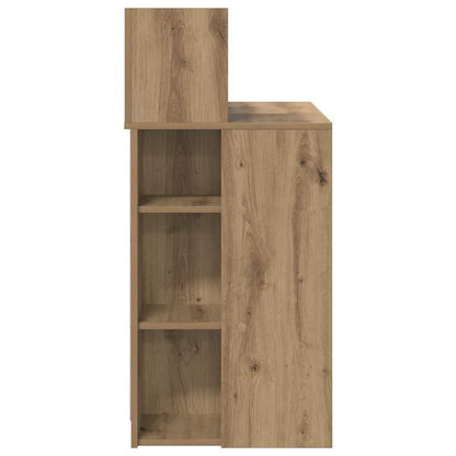 Stůl Artisanový Dub Kompozitní Dřevo 90 X 48 X 101,5 Cm