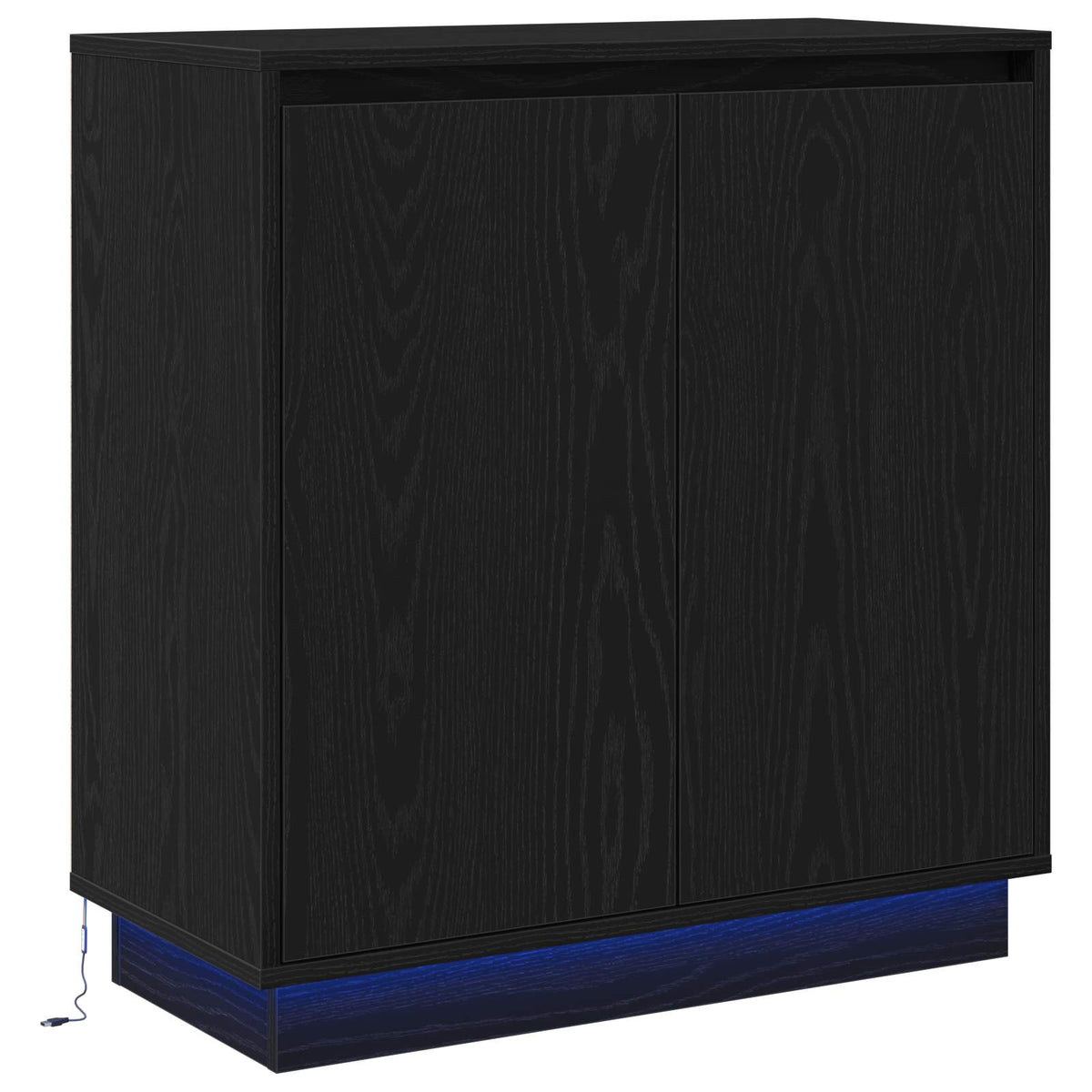 Led Komoda 71 X 34,5 X 75 Cm Kompozitní Dřevo